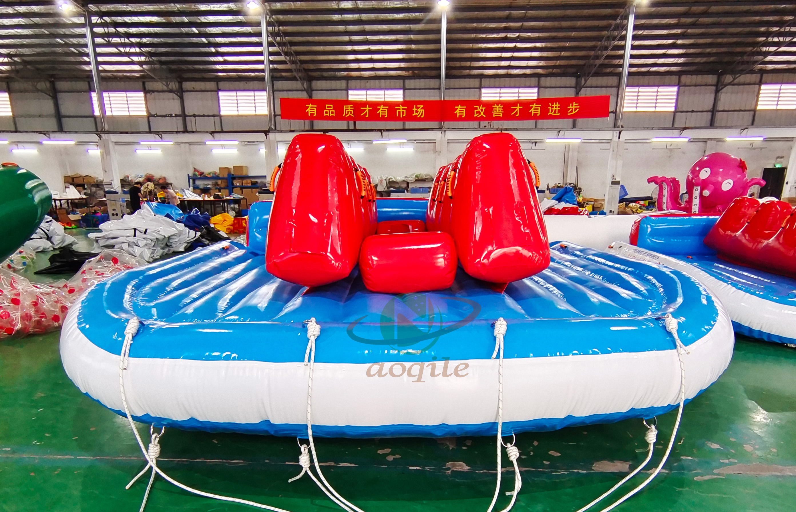 Summer Water Sports Banana Boat Inflatable Tube Water Ski Towable Crazy UFO For Surfing