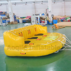 Water Extreme Sports Tow Tube Inflatable Flying Fish Towable Sofa For Commercial Use