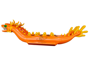 Crazy Water Sport Games Play Equipment Entertainments Double Line Inflatable Dragon Boat