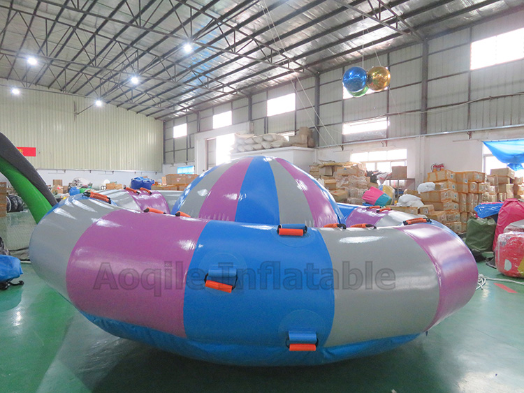 Summer fun Water Towing Ufo Spinning Donut Gyro Towable Inflatable Disco Boat