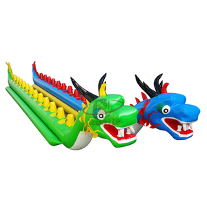 Factory direct sales Inflatable Water Flying Fish Banana Boat Towable Inflatable Dragon Boat