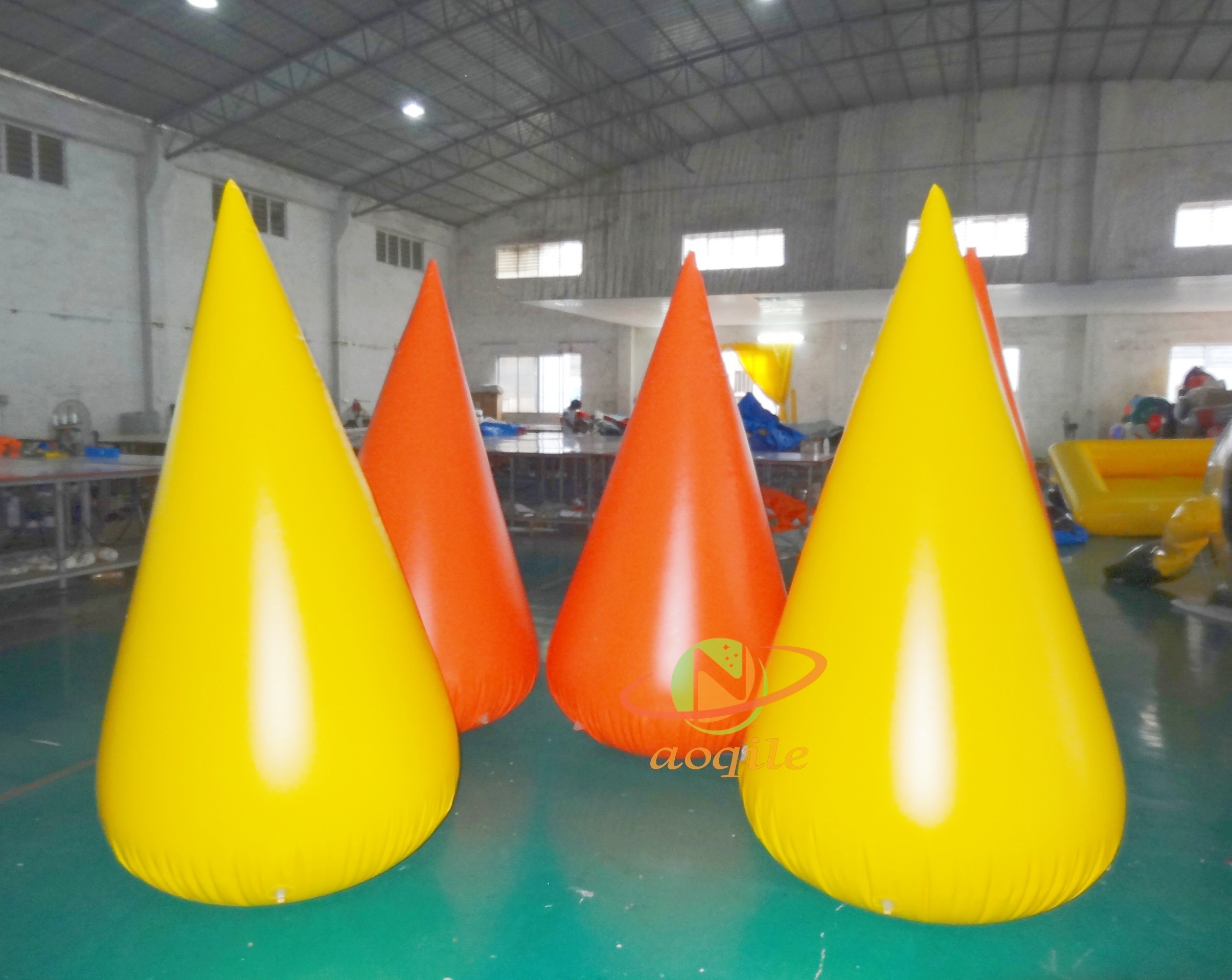 Hot Selling Water Activities Floating Air Airtight Buoy Water Event Mark Inflatable Buoy