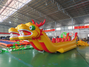 Commercial Inflatable Water Flying Fish Dragon Boat Equipment Water Towing Sports Banana Boat