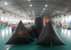 Customized Inflatable Swimming Buoy With Advertising Floating Square Buoy On Water