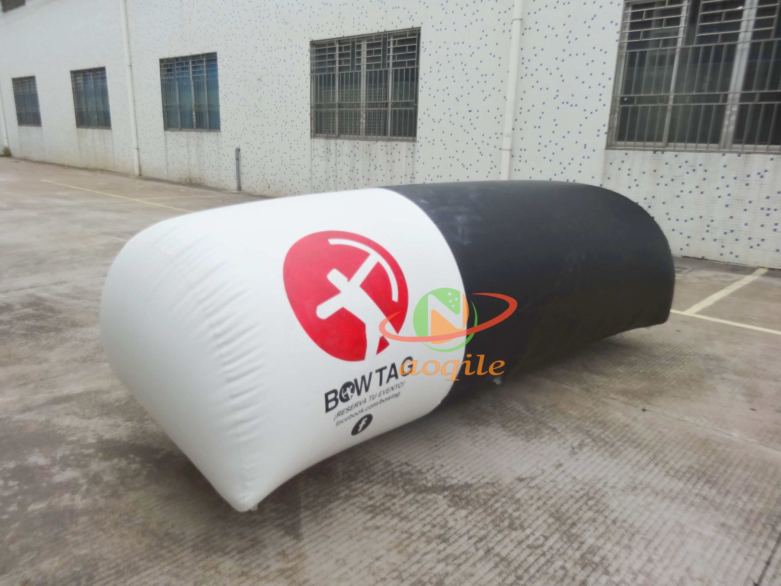 Interactive Game Color Paintball Inflatable Bunker Inflatable Paintball Barrier