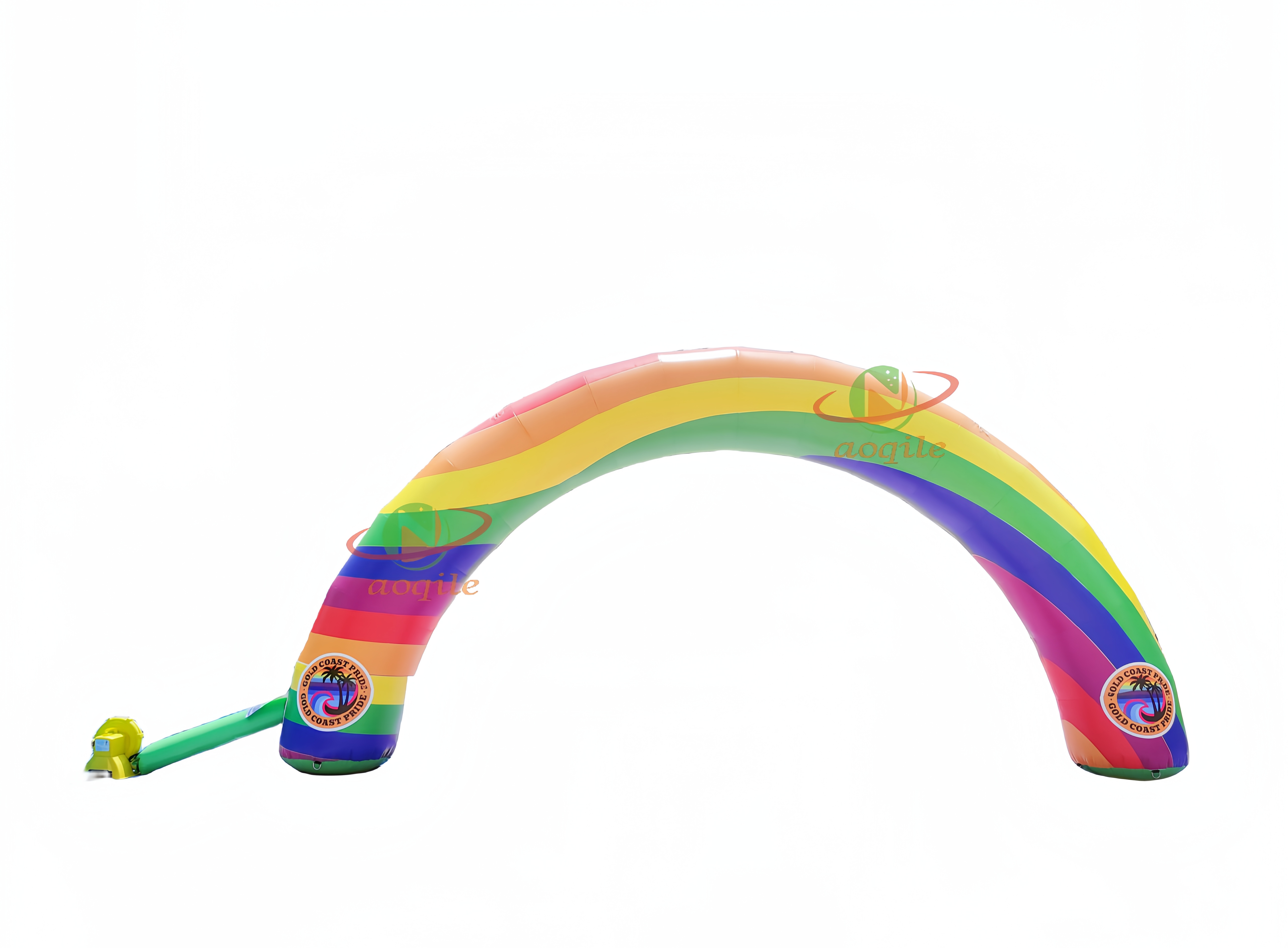 Giant inflatable Rainbow arch gate