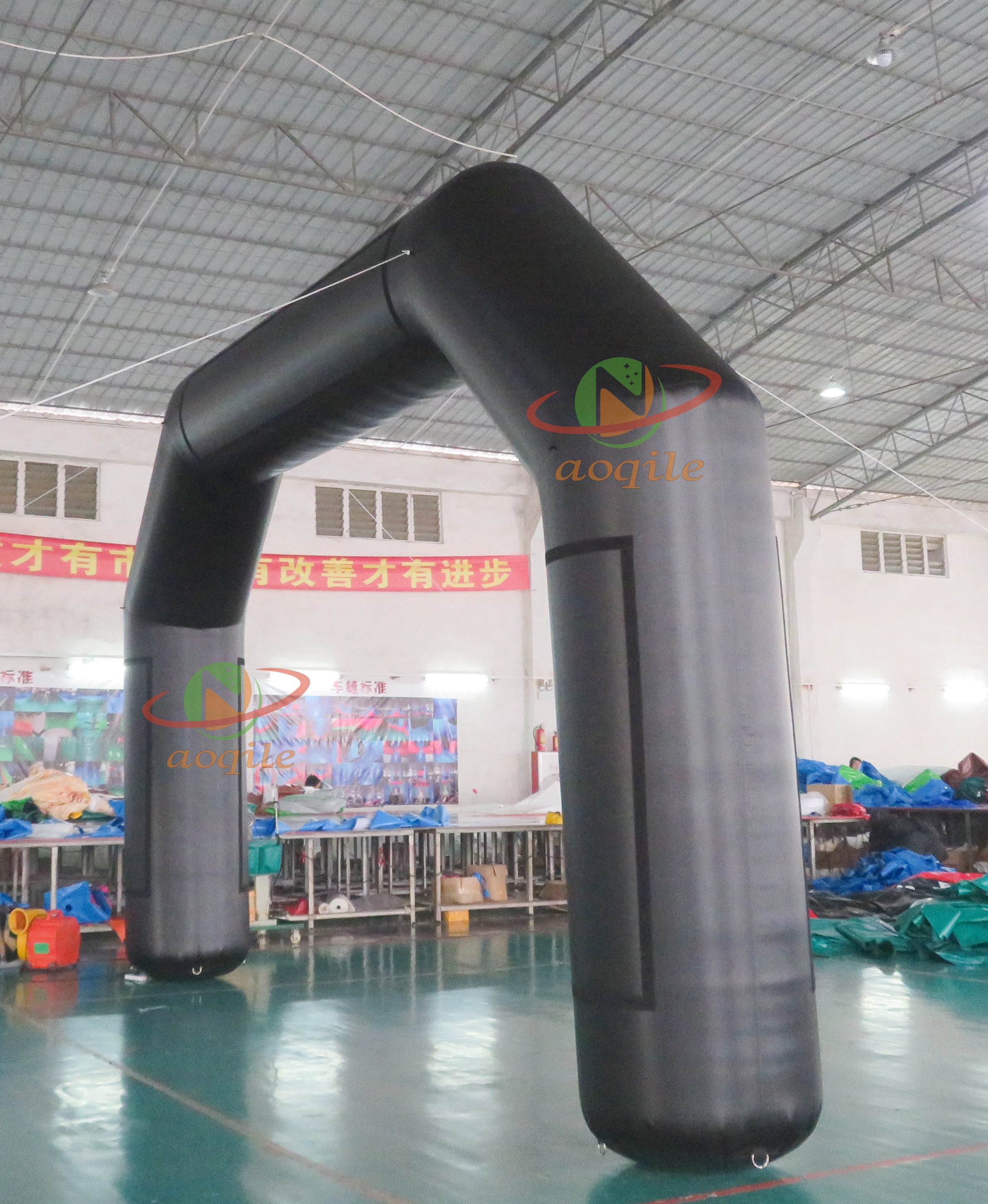 Outdoor Custom Floating race sport arch Advertising Air tight Sealed Start Finish line For Water Swim Event Inflatable Arch