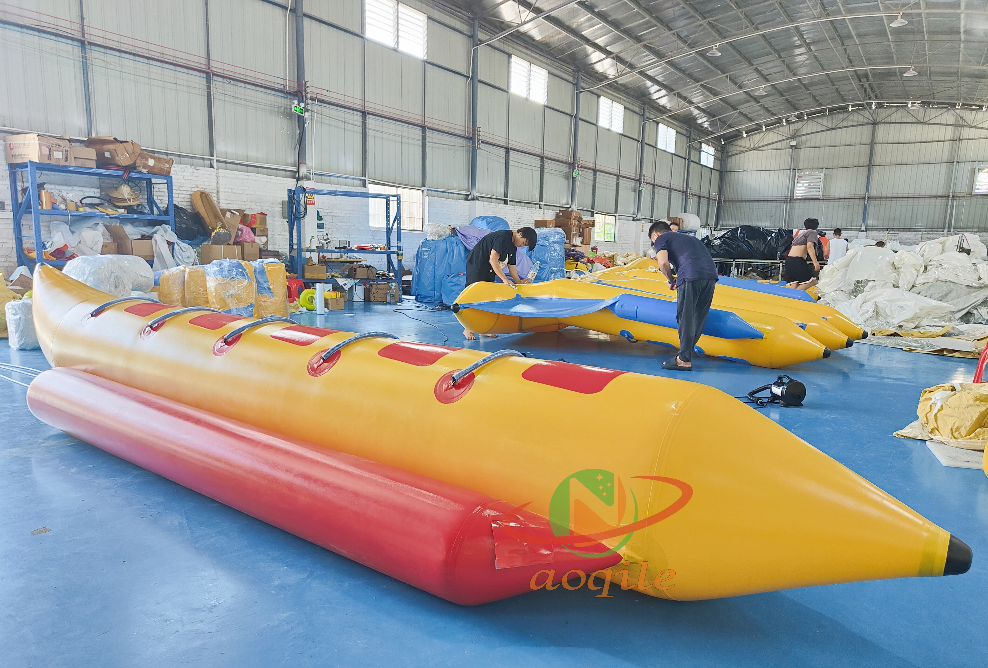 Water Toy Outdoor Equipment Inflatable Banana Boat Towables Water Games Banana Boat for Sale