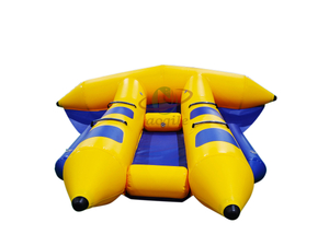 Factory Direct Sale Inflatable Flying Fish Extreme Thrill Sports Rubber Floating Towable inflatable fly fish