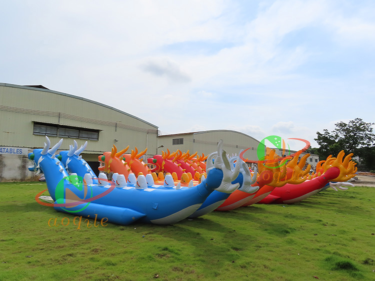 Toy Water Inflatable Banana Boat Water Sports Towable Inflatable Dragon Boat