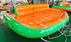 Commercial inflatable floating crazy UFO towable water ski sofa boat