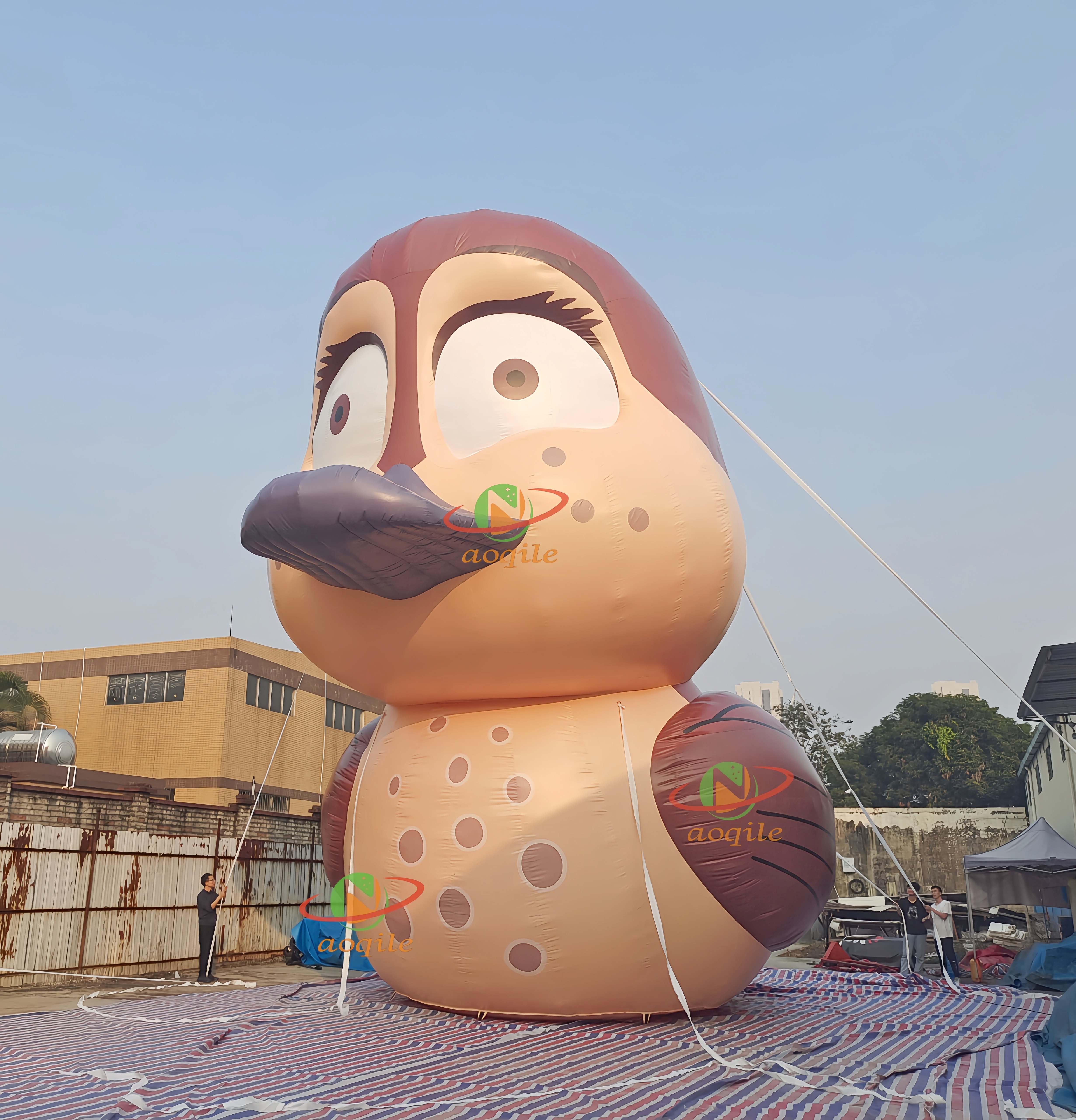 Customized giant Advertising Inflatable duck inflatable rubber duck for sale