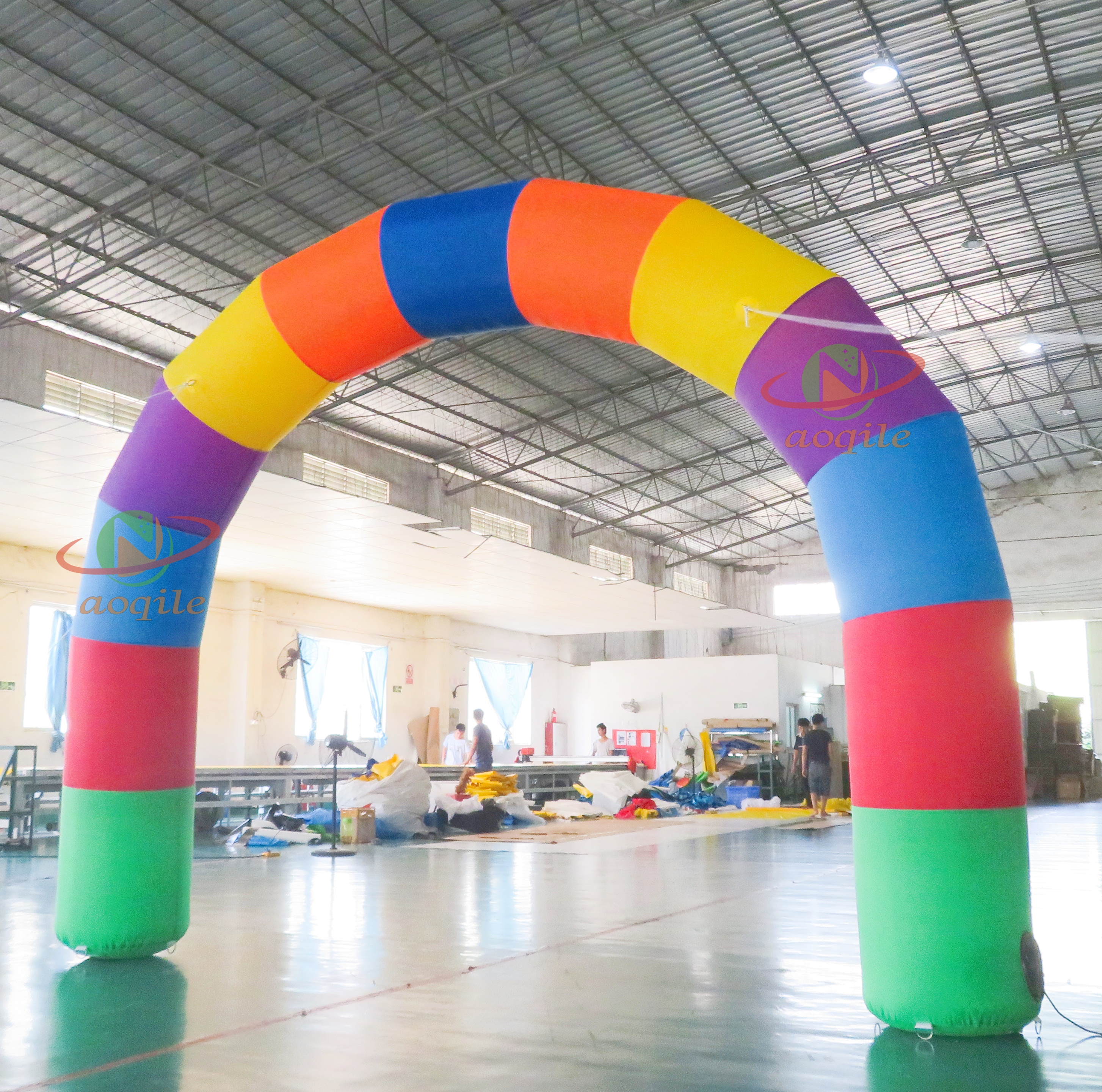 For Outdoor Custom Inflatable Entrance Advertising Arch Inflatable Race Start Finish Line Arch