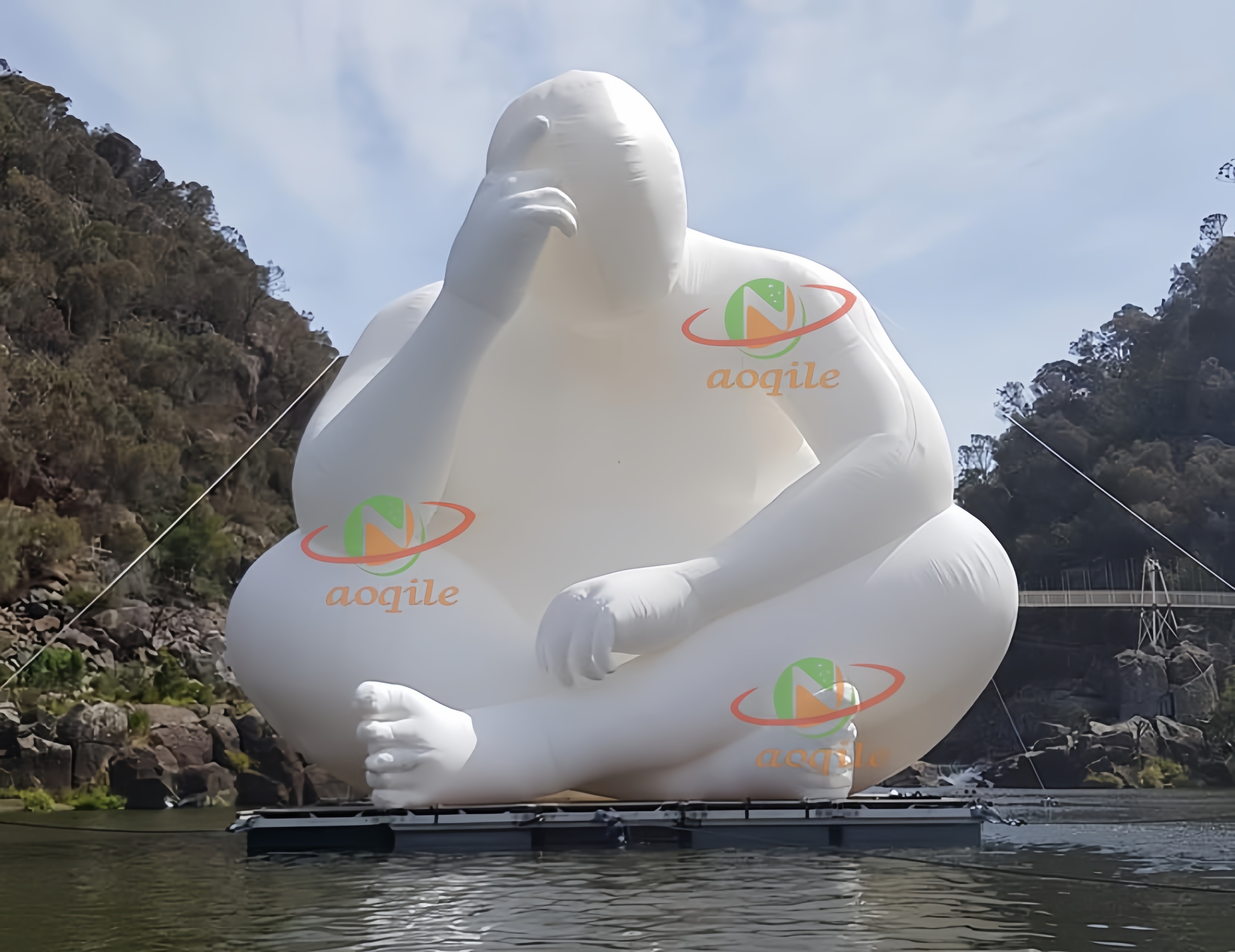 Giant Inflatable Human Model Custom Art Human Inflatable Character for Festival