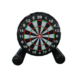 Giant Inflatable Foot Darts Board Stand Inflatable Soccer Darts Sports Game