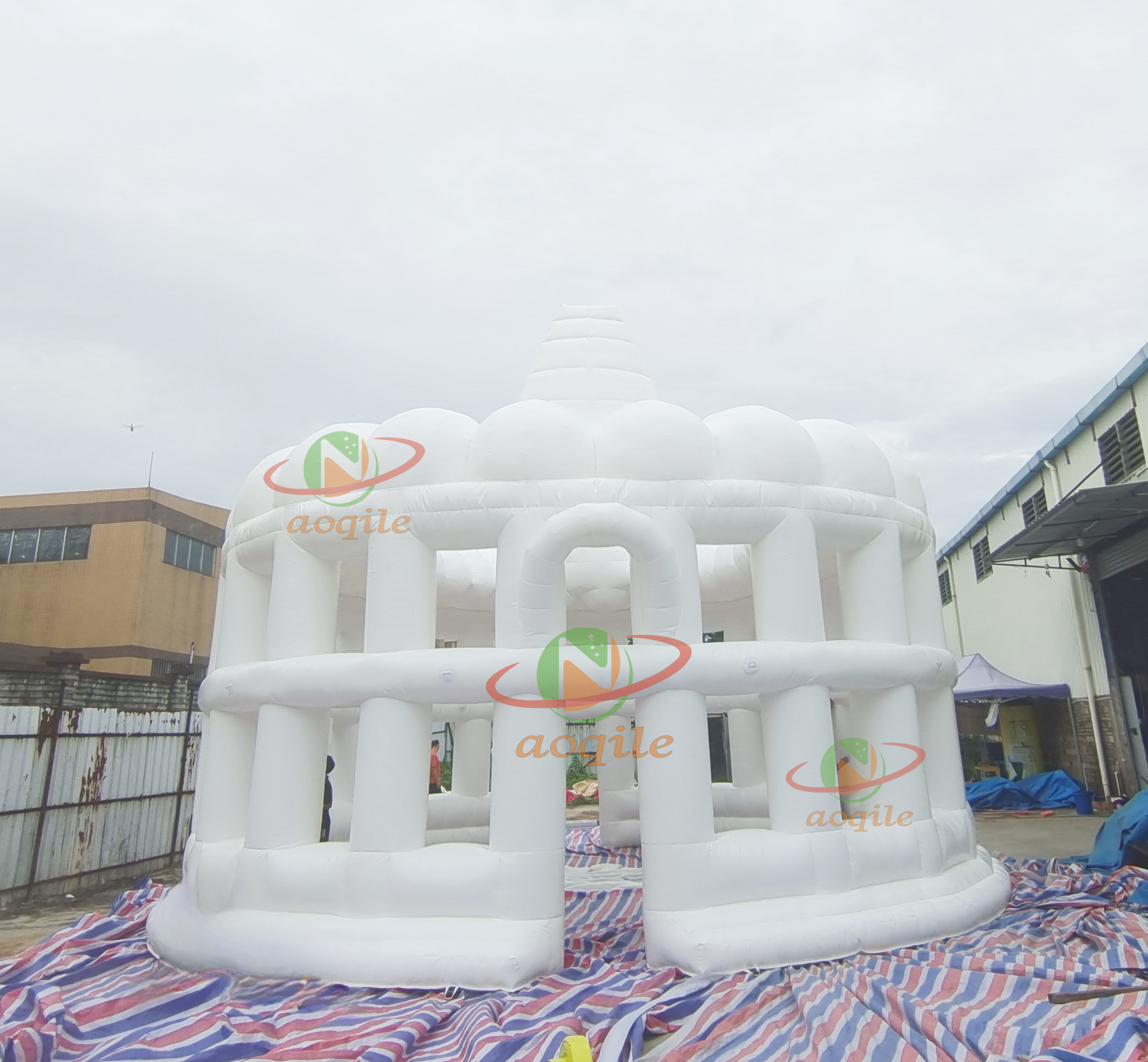 Aoqile Custom Inflatable Pavilion Multi-use Design for Commercial Promotion Outdoor Exhibition Events for Events