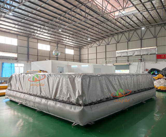 Aoqile Commercial Inflatable Water Jump Bag UV Resistant Foldable for Beach Party Rental Events for Events