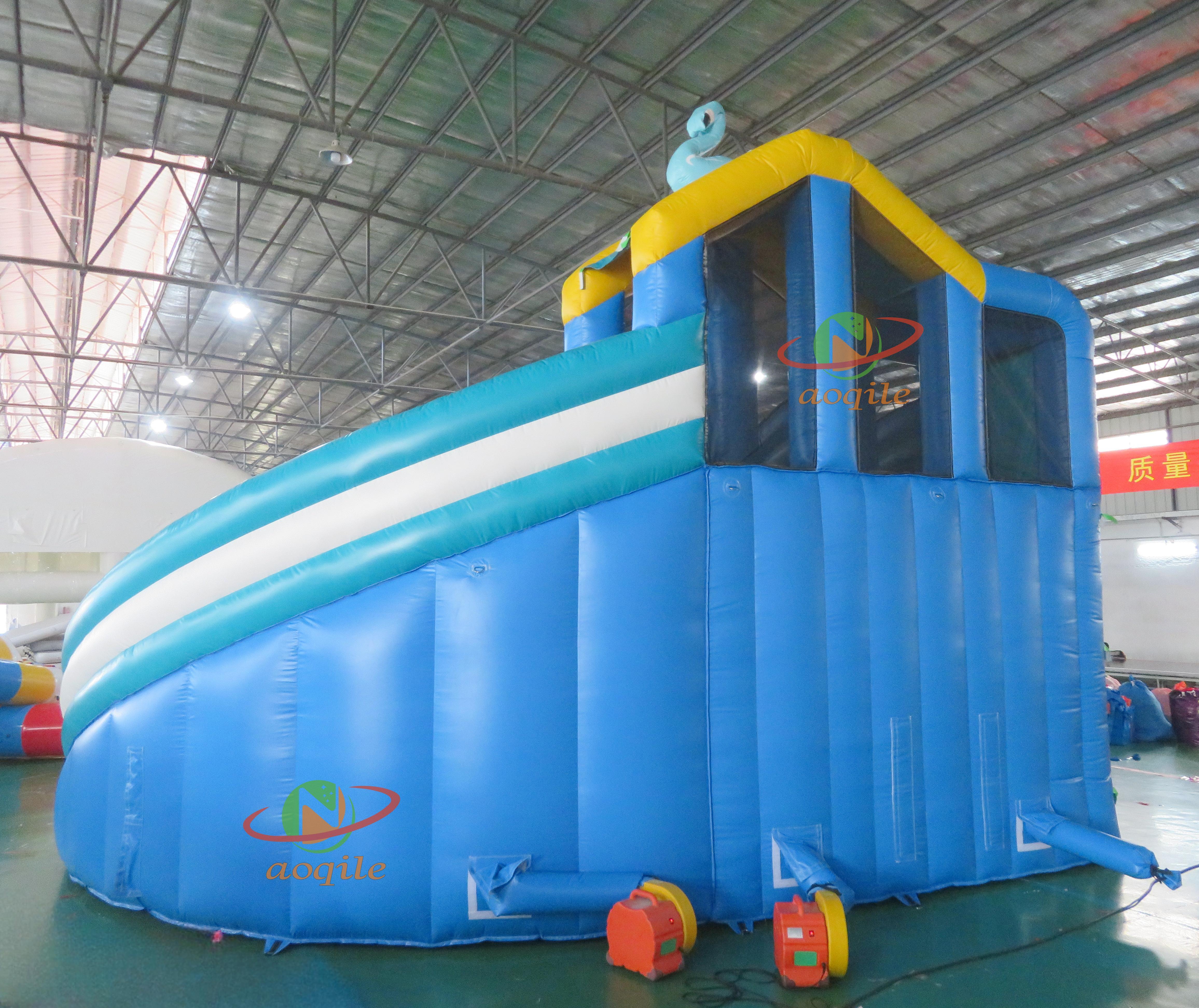 High-quality Indoor And Outdoor Large Inflatable Water Slides Water Park Water Slides