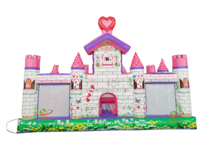 High-quality Indoor And Outdoor Custom-made Large Inflatable Princess Castle Theme Water Park