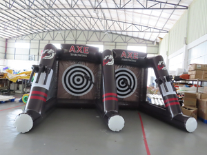 Giant Inflatable Board Vertical Inflatable Axe Throwing Game