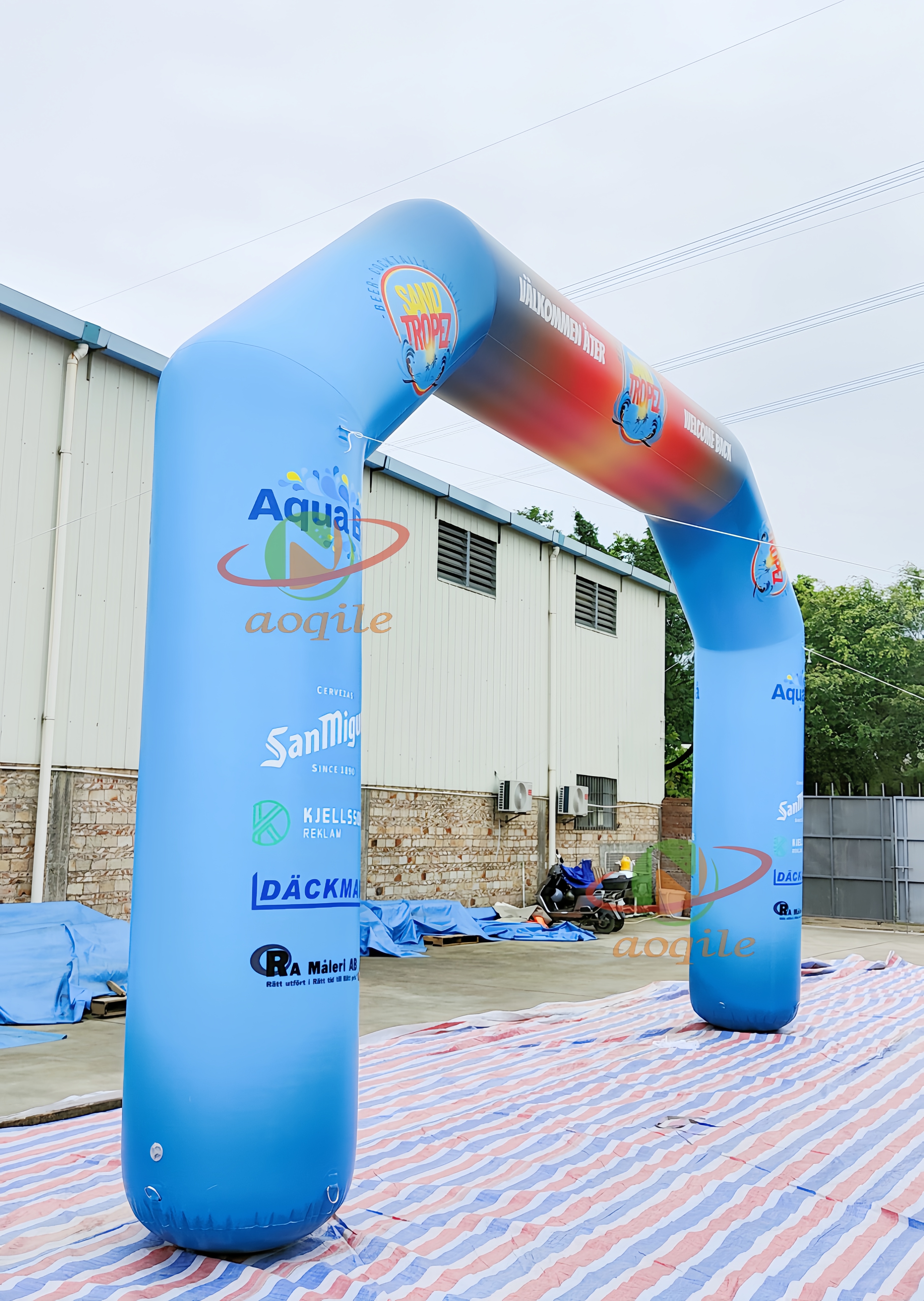 Advertising Race Inflatable Arch,Inflatable Start Finish Line Archway Manufacturer China