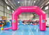 Outdoor Inflatable Competition Arch Portable Inflatable Start Finish Line Advertising Arch