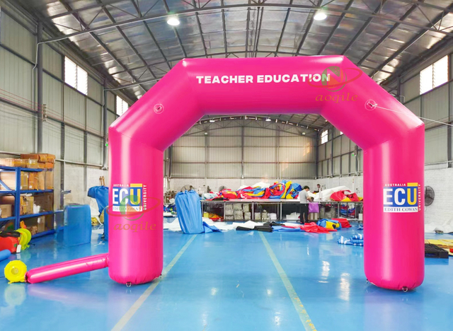 Outdoor Inflatable Competition Arch Portable Inflatable Start Finish Line Advertising Arch