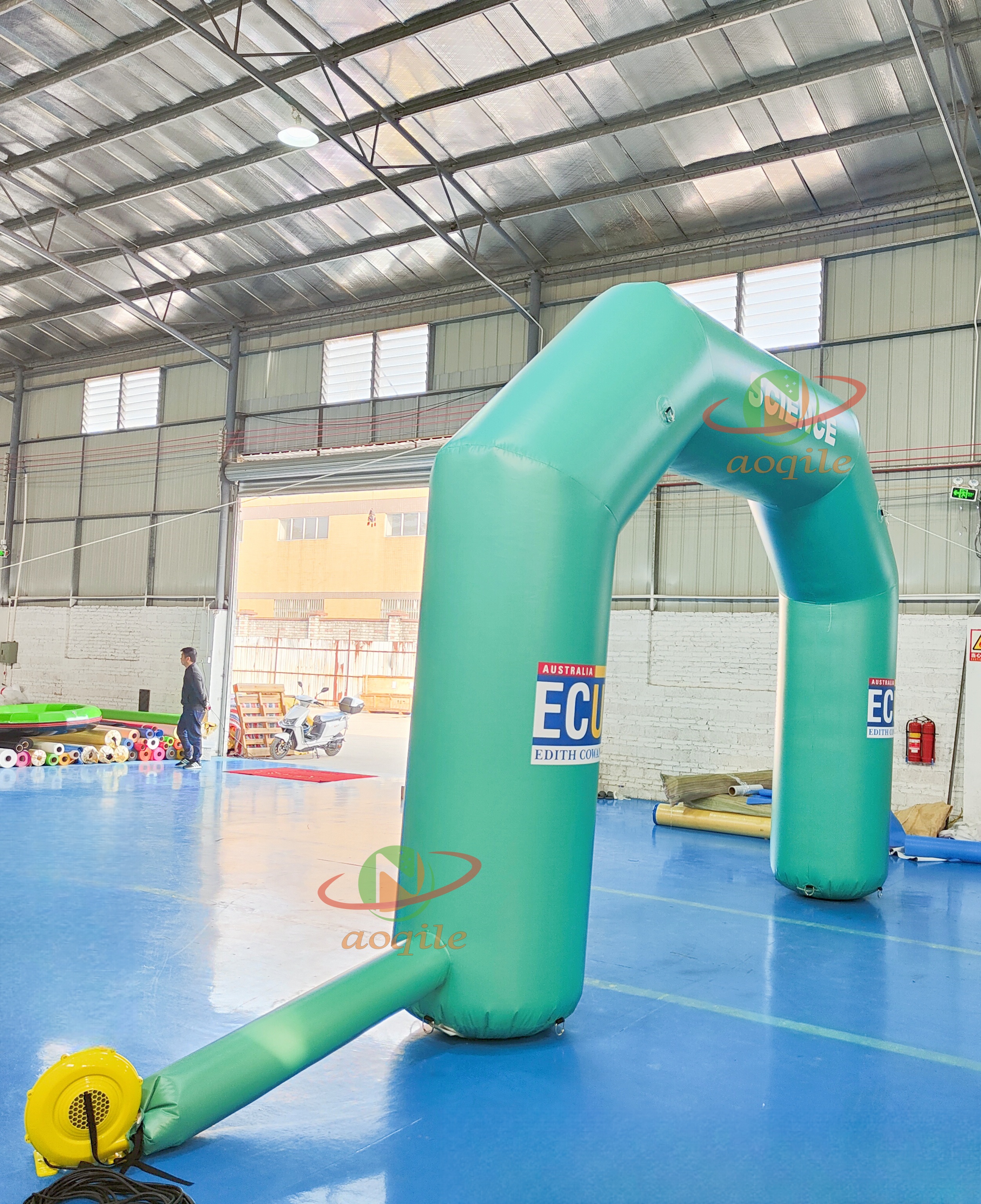 Sports Outdoor Competition Arch Portable Inflatable Arch Equipment Eye Catching Advertising Arch