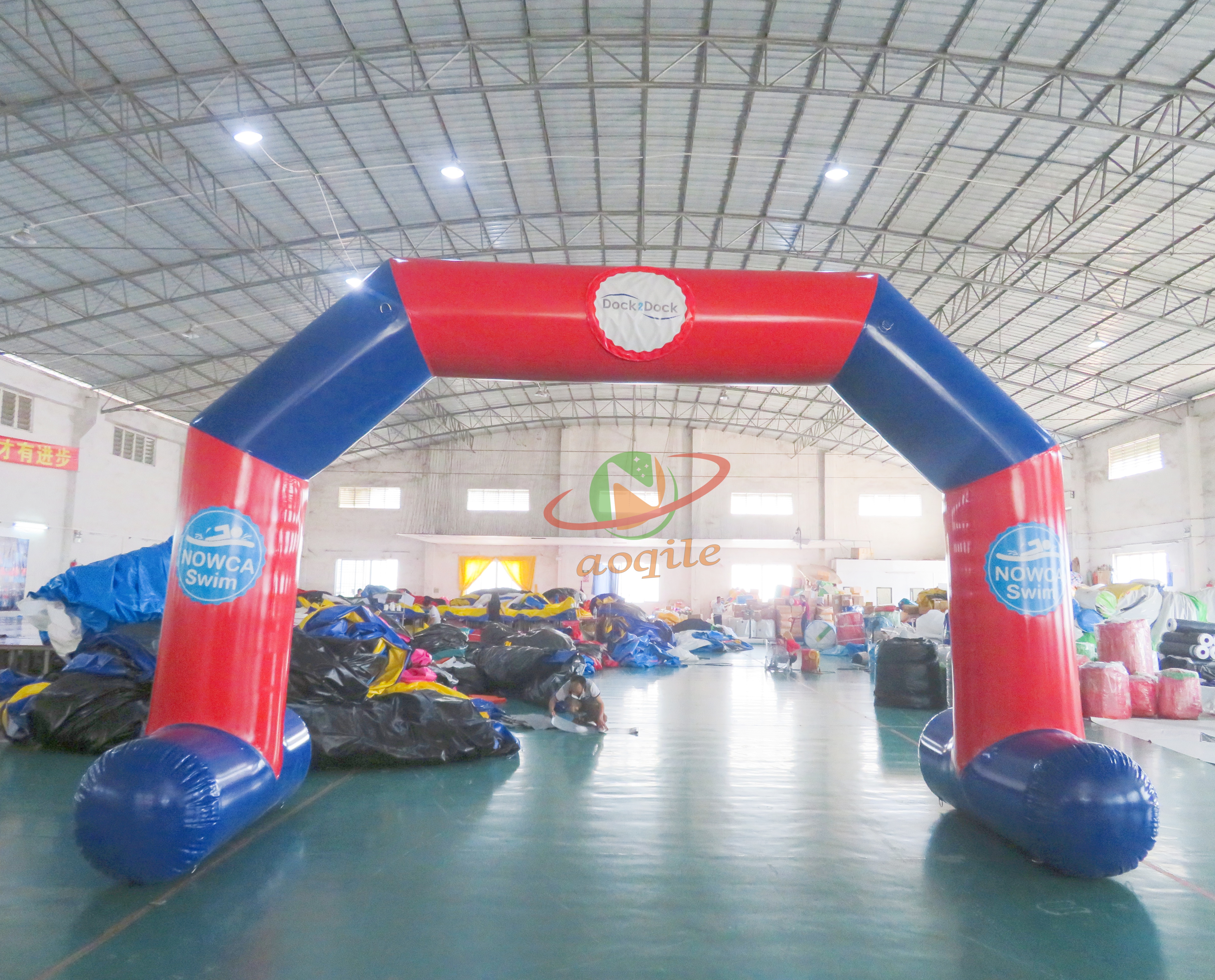 Festival Event Inflatable Printing Arch Competition Starting Point Finish Line Advertising Arch Outdoor