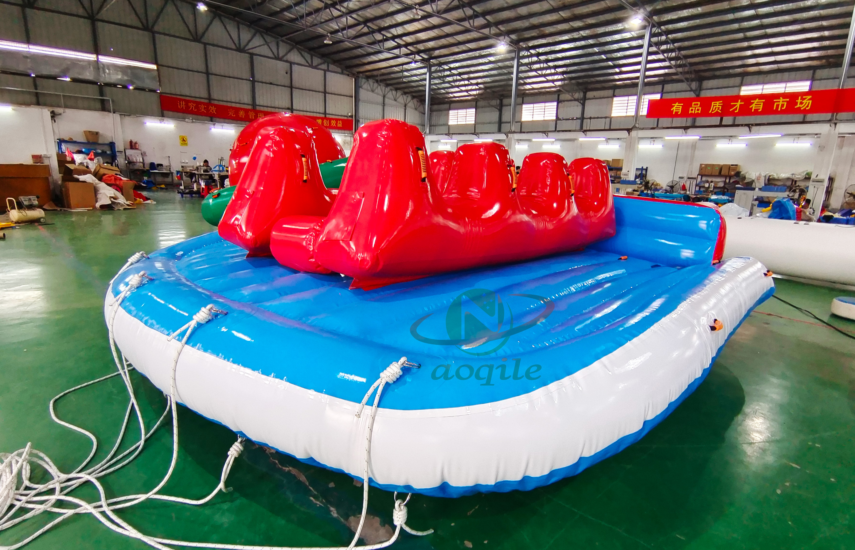 Summer Water Sports Banana Boat Inflatable Tube Water Ski Towable Crazy UFO For Surfing