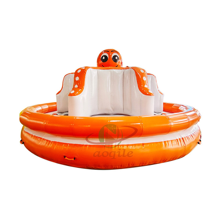 Custom Size Inflatable Flying Fish Boat Tube Towable Water Sports Game Flying Boat