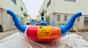 New Funny Inflatable Commercial Grade Flying Fish Boat Floating Water Octopus Game Disco Donut Boat