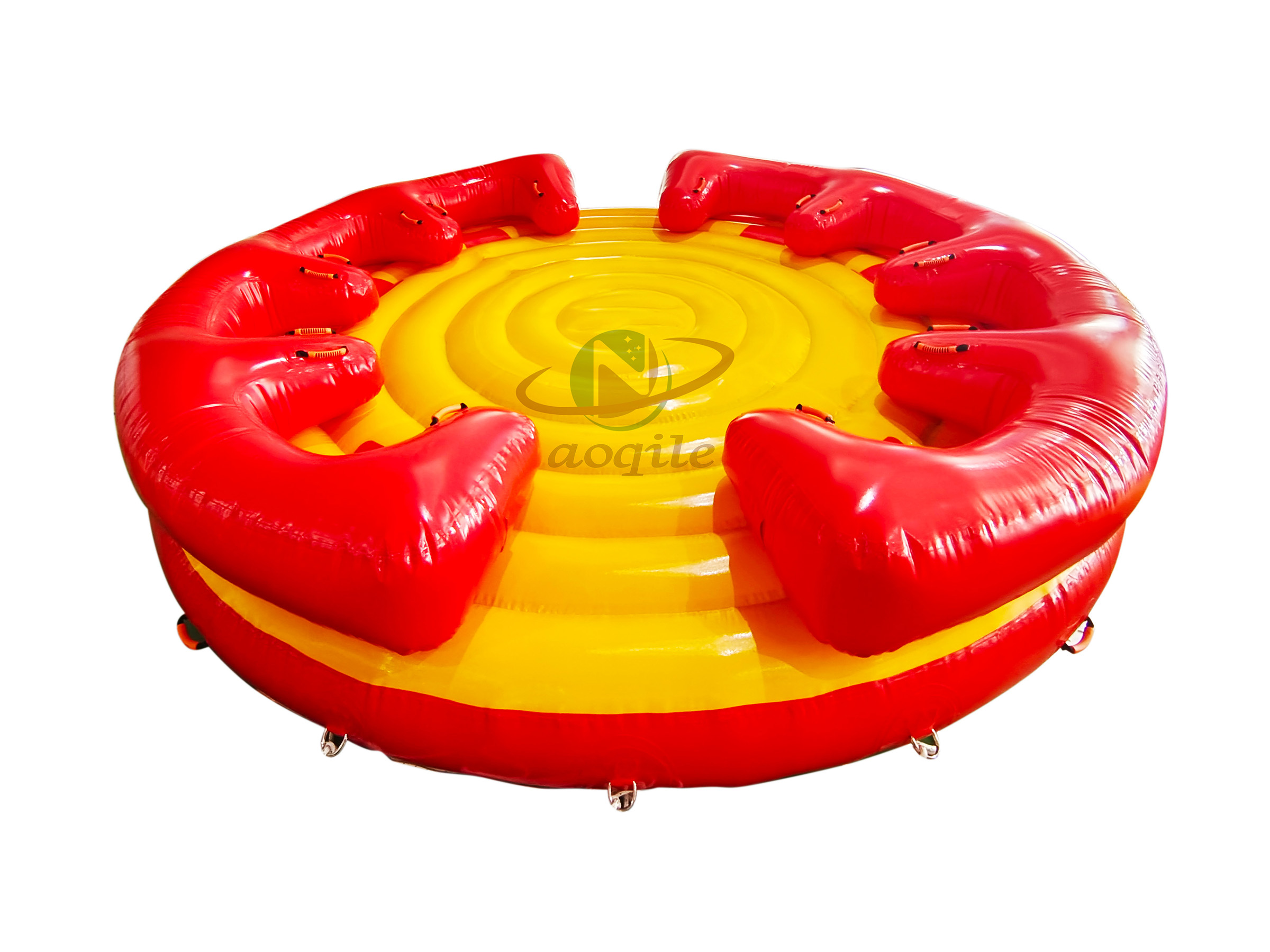 Ski Tube Towable Inflatable Water Sport Drift Slider 8 Or 12 Seats/ Towable Water Sports Inflatable Crazy Towable UFO