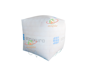 Customized Marine Inflatable Cube Marker Buoy Water Activities Inflatable Floating Advertising Buoy