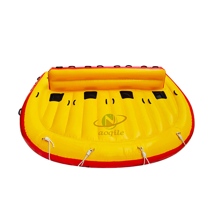 Commercial Water Entertainment Inflatables Water Ski Towable Inflatable Sofa Boat