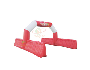 Outdoor inflatable entrance arch inflatable race start finish line arch for advertising arch event