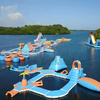 Custom Water Floating Obstacle Sports Equipment Platform Large Inflatable Water Entertainment Park