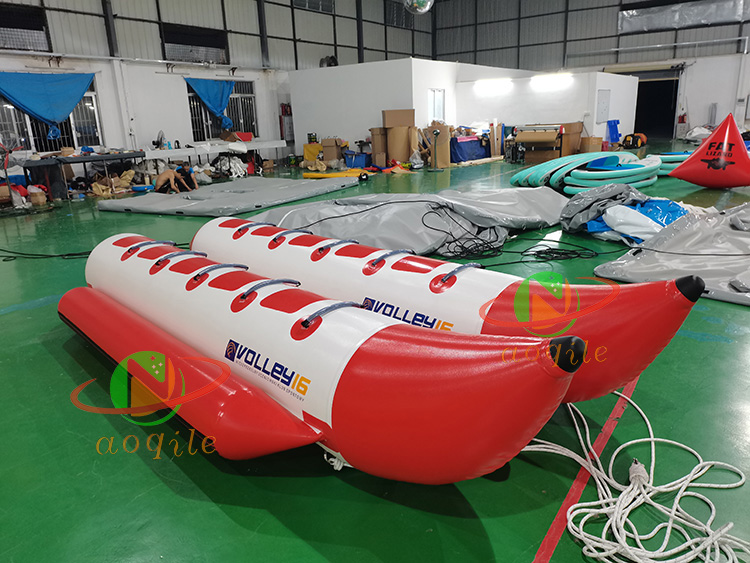 Inflatable Flying Fish Game Boat Tube Towable Water Sports Equipment Inflatable Banana Boat