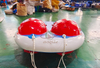 High quality custom 0.6mm PVC crazy inflatable towables flying fish for water sports