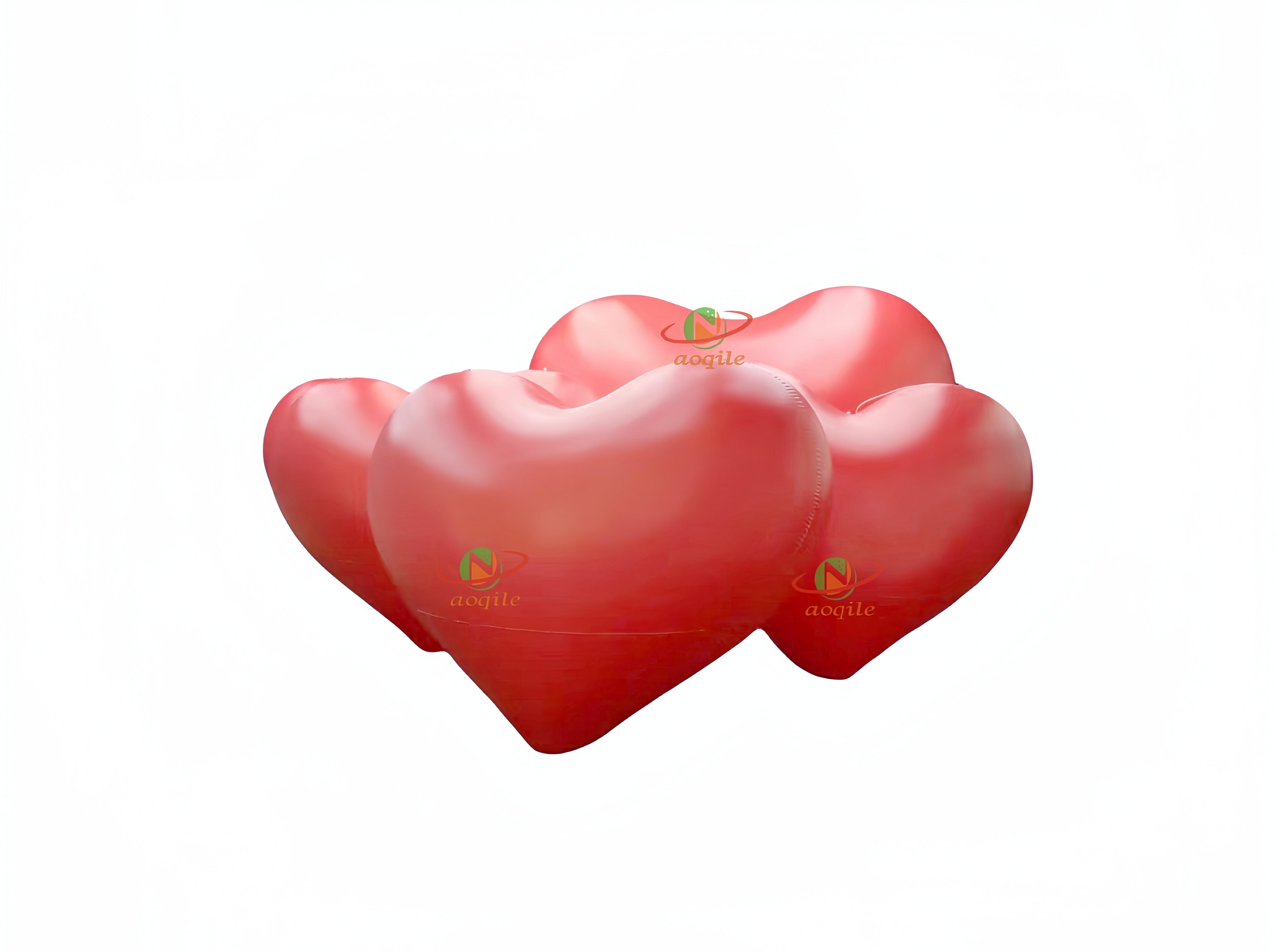 Inflatable Love Heart Shape Inflatable Balloon For Decoration For Wedding Event Inflatable Valentine Hearts