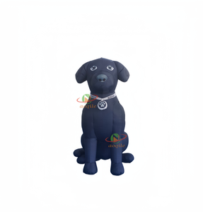 Custom giants inflatable dog/ large cartoon inflatable puppy dog model for advertising