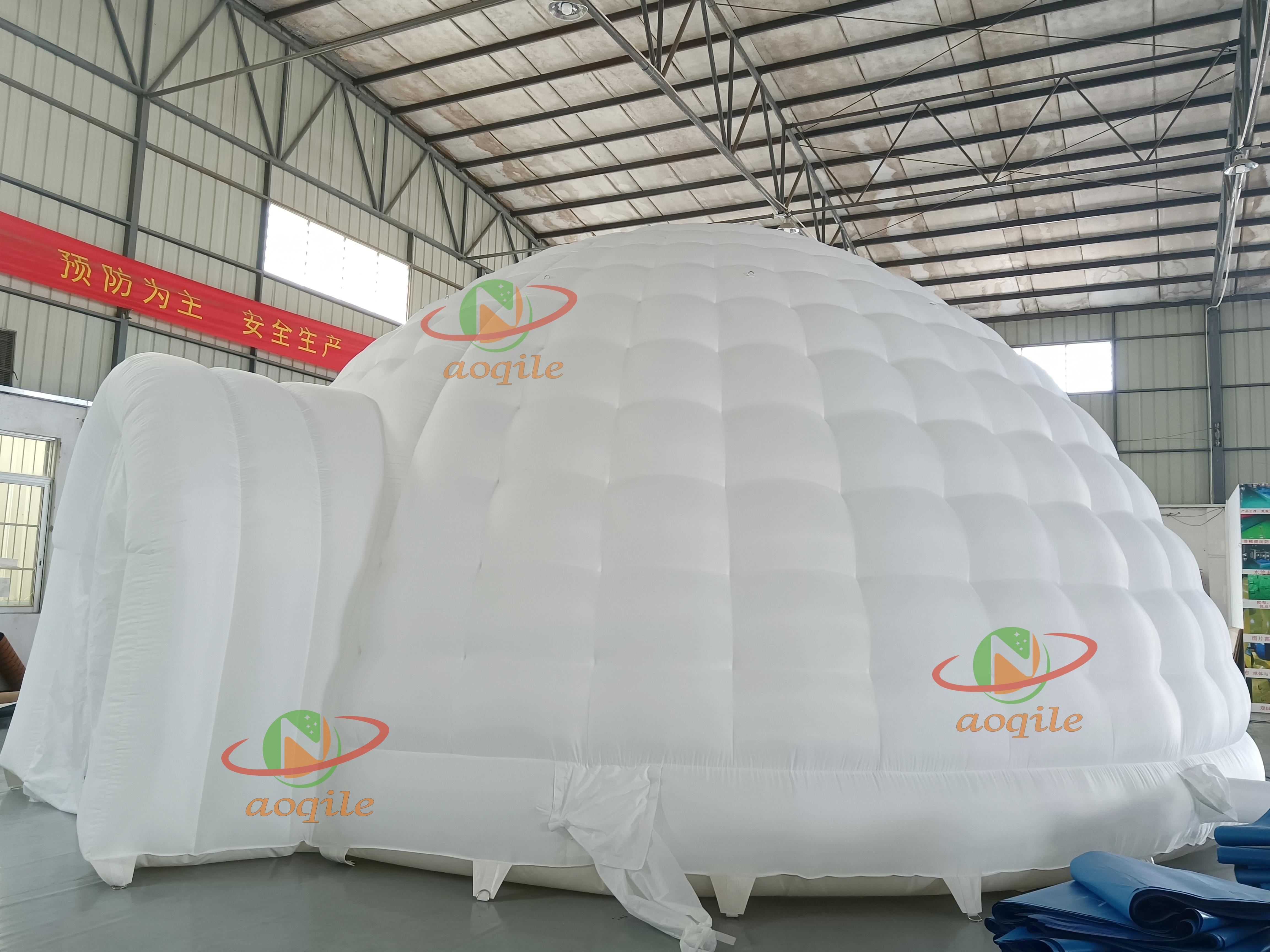Aoqile High-quality Outdoor Mountaineering, Camping, Play And Entertainment Inflatable Dome Tent for Events