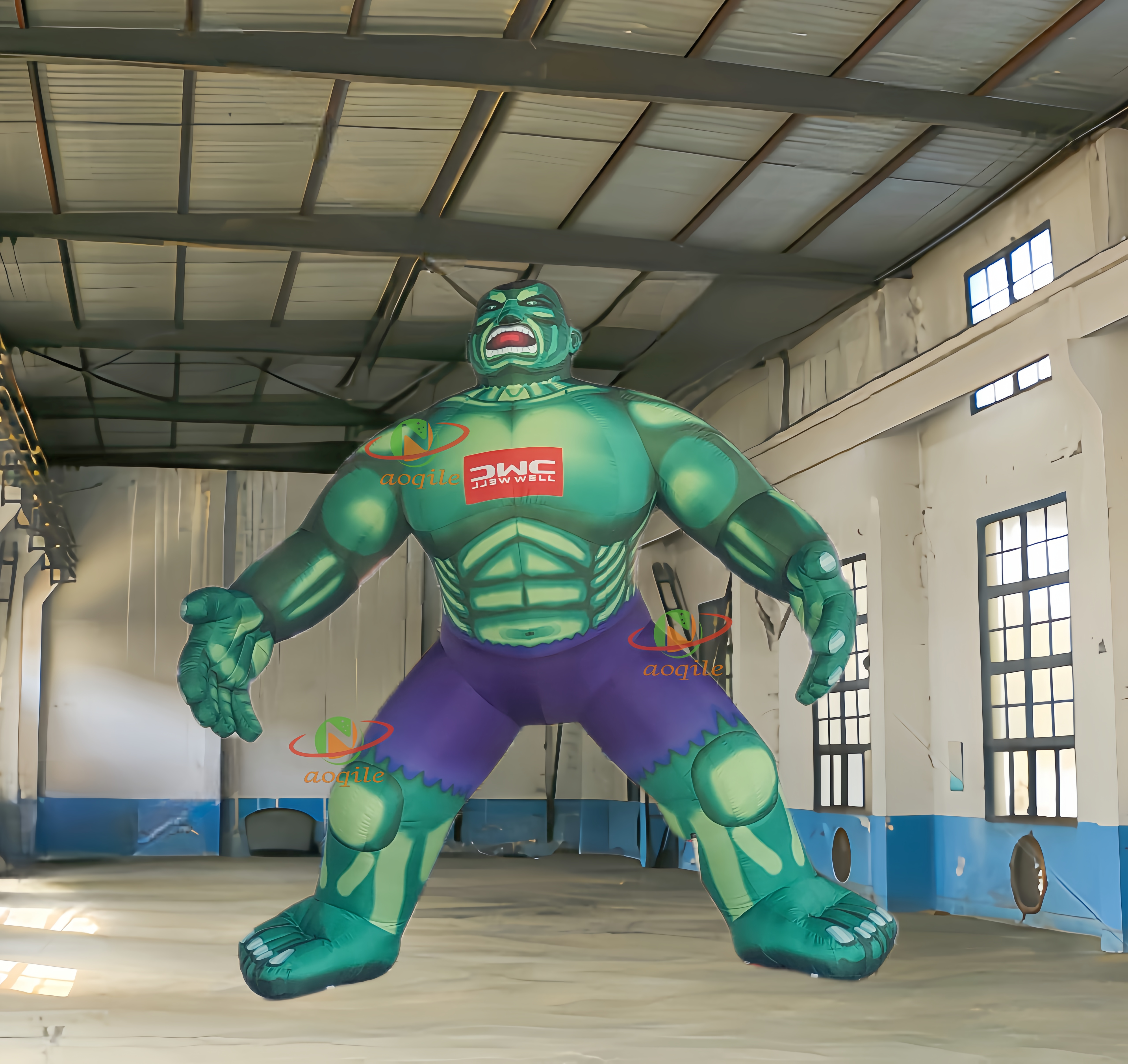 Giant Inflatable Hulk Advertising Inflatable Muscle Man Large Inflatable Monster Hulk For Outdoor Display