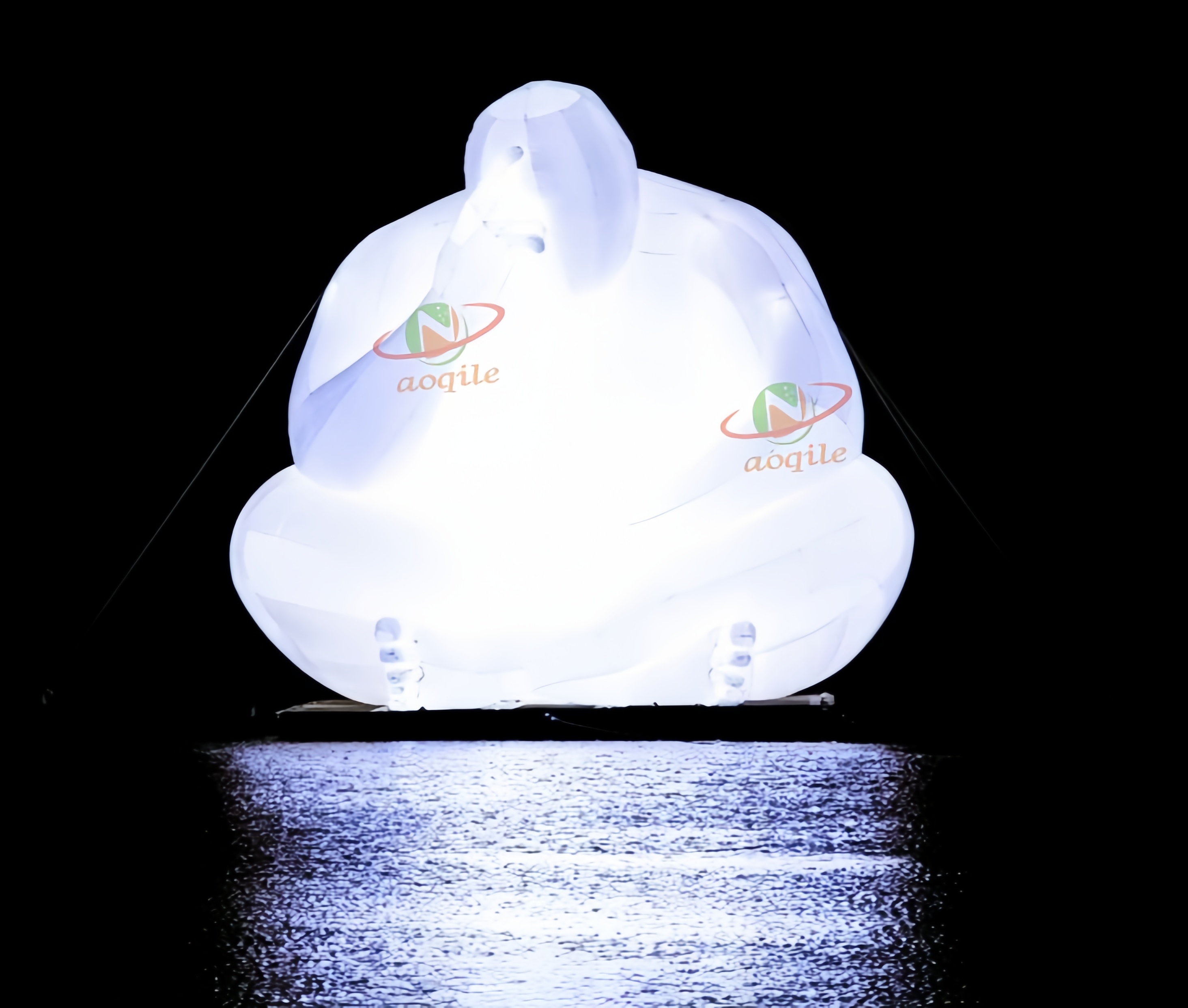 Outdoor Advertising Inflatable Model Customized Led Inflatable Art Human Body Lighting Lighting