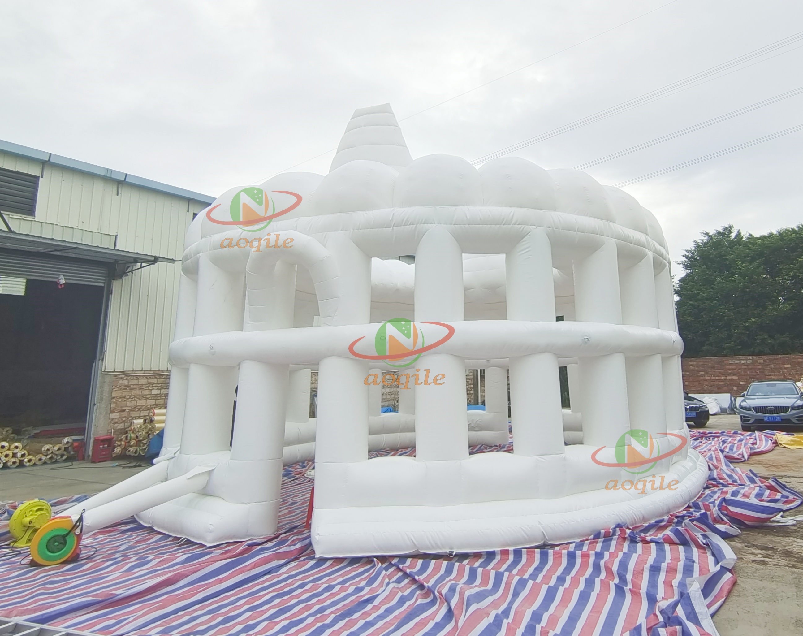 Aoqile Custom Inflatable Pavilion Multi-use Design for Commercial Promotion Outdoor Exhibition Events for Events