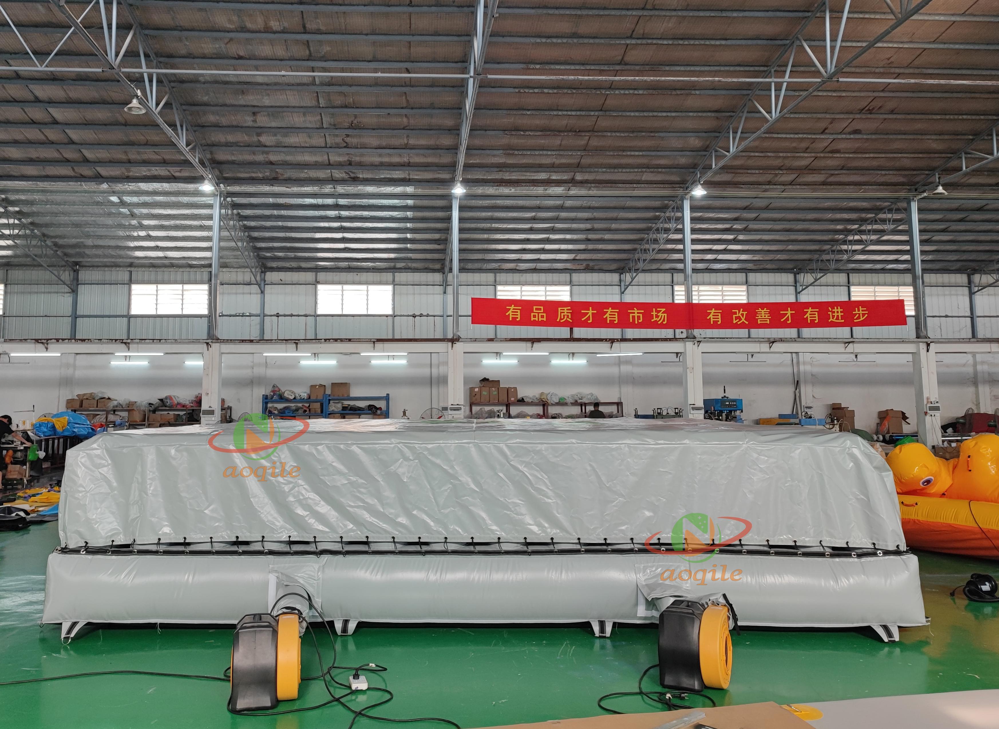 Aoqile Commercial Inflatable Water Jump Bag UV Resistant Foldable for Beach Party Rental Events for Events