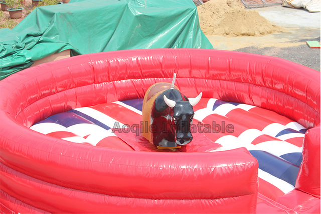 Aoqile Circular Outdoor Entertainment Commercial High-quality Inflatable Bullfighting Machine for Events