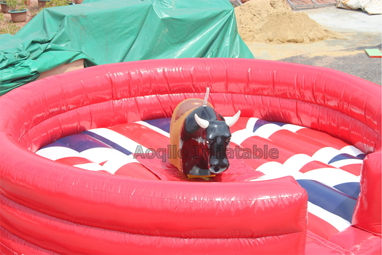Aoqile Circular Outdoor Entertainment Commercial High-quality Inflatable Bullfighting Machine for Events