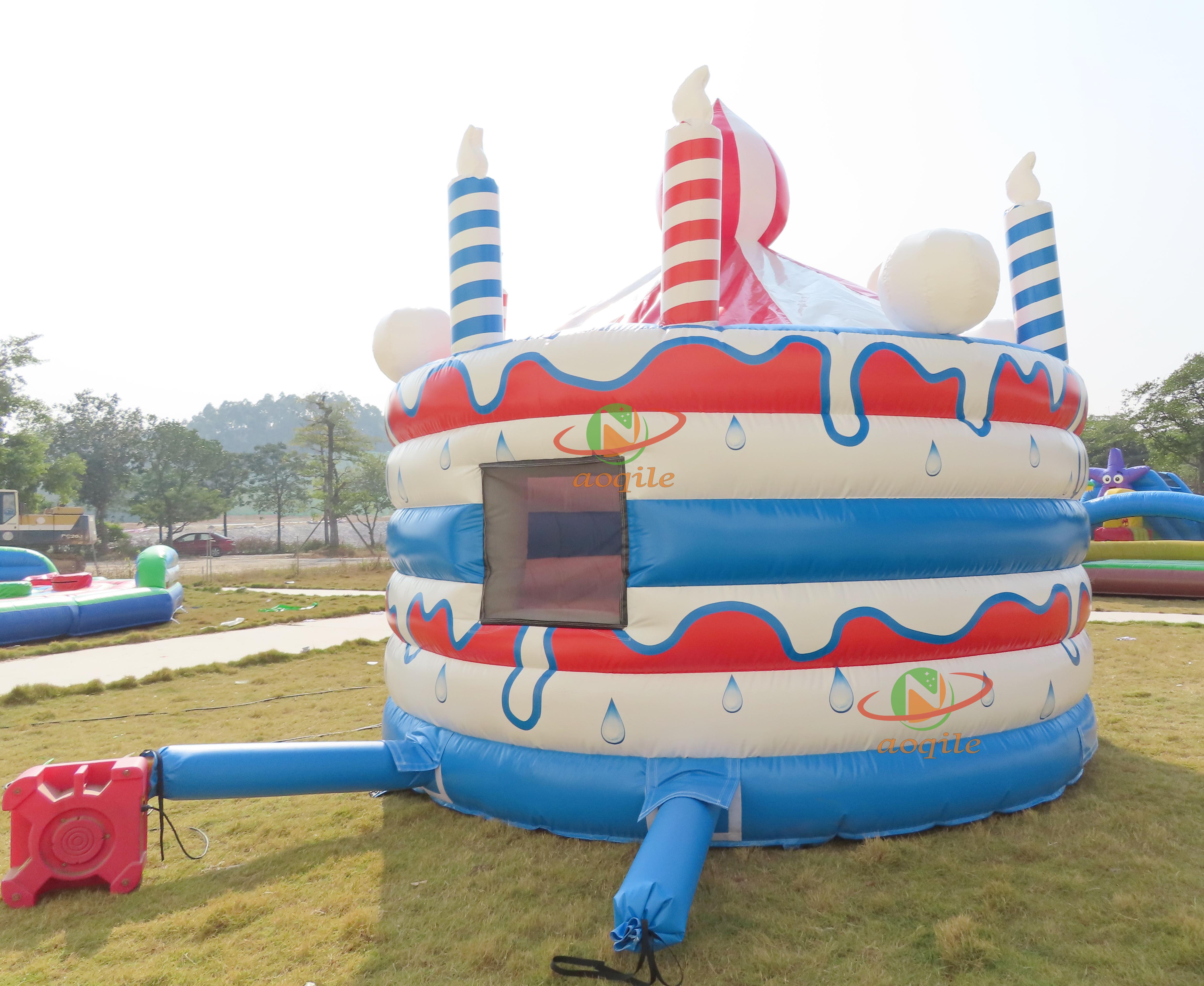 High Quality Inflatable Trampoline, Cake Shape Trampoline