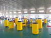 Inflatable Open Water Swimming Buoy Custom Inflatable Square Buoy Water Floating Cube Buoy